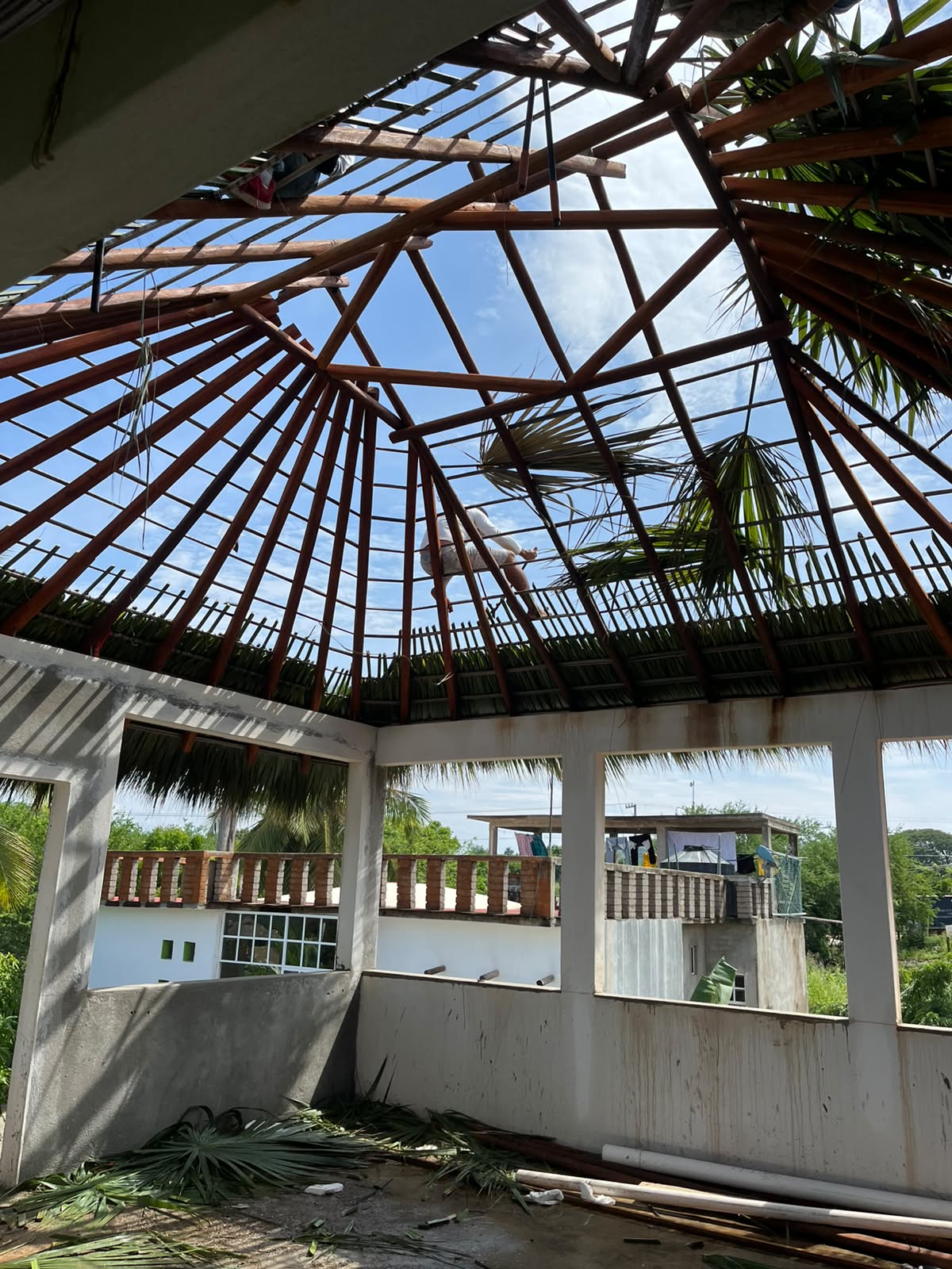 Proceso de construcción de Casa Arena