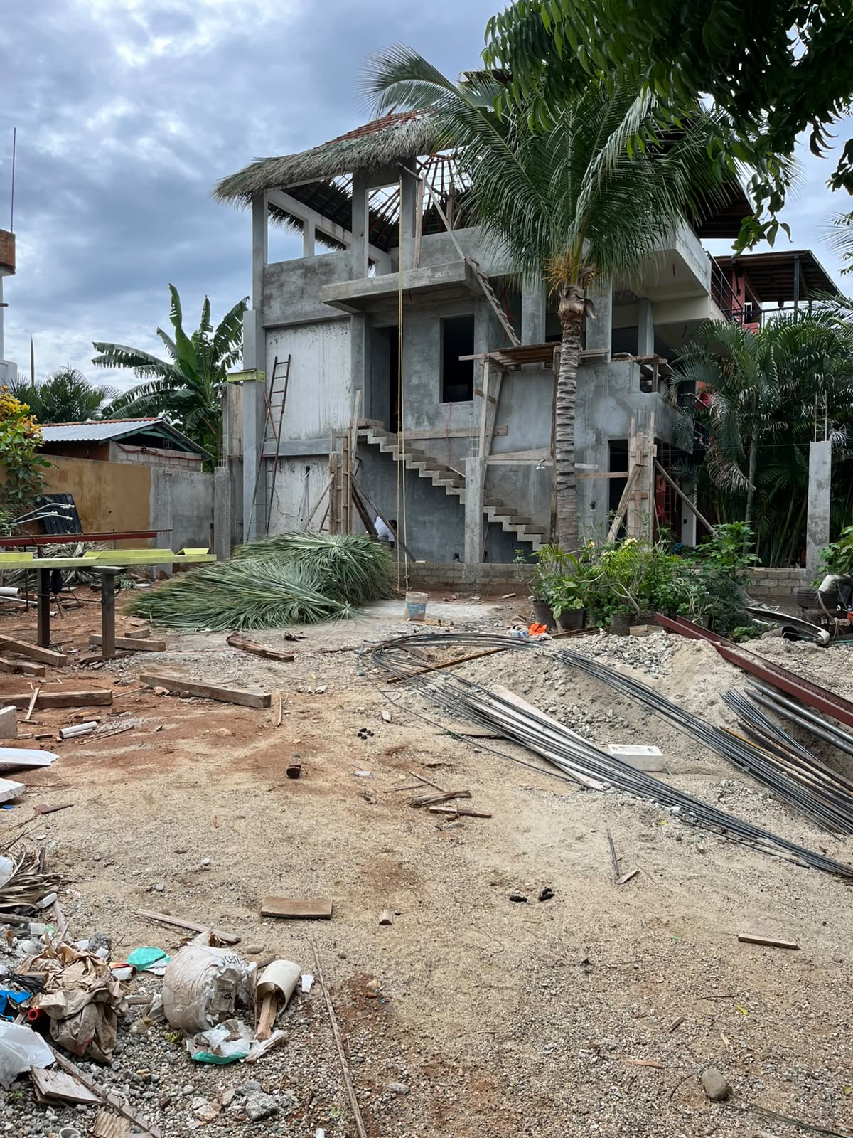 Proceso de construcción de Casa Rosa