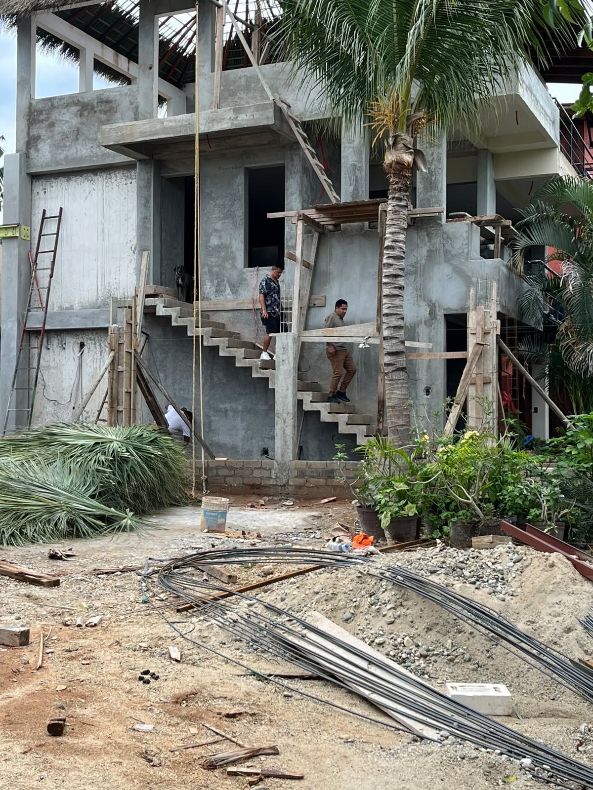 Proceso de construcción de Casa Rosa