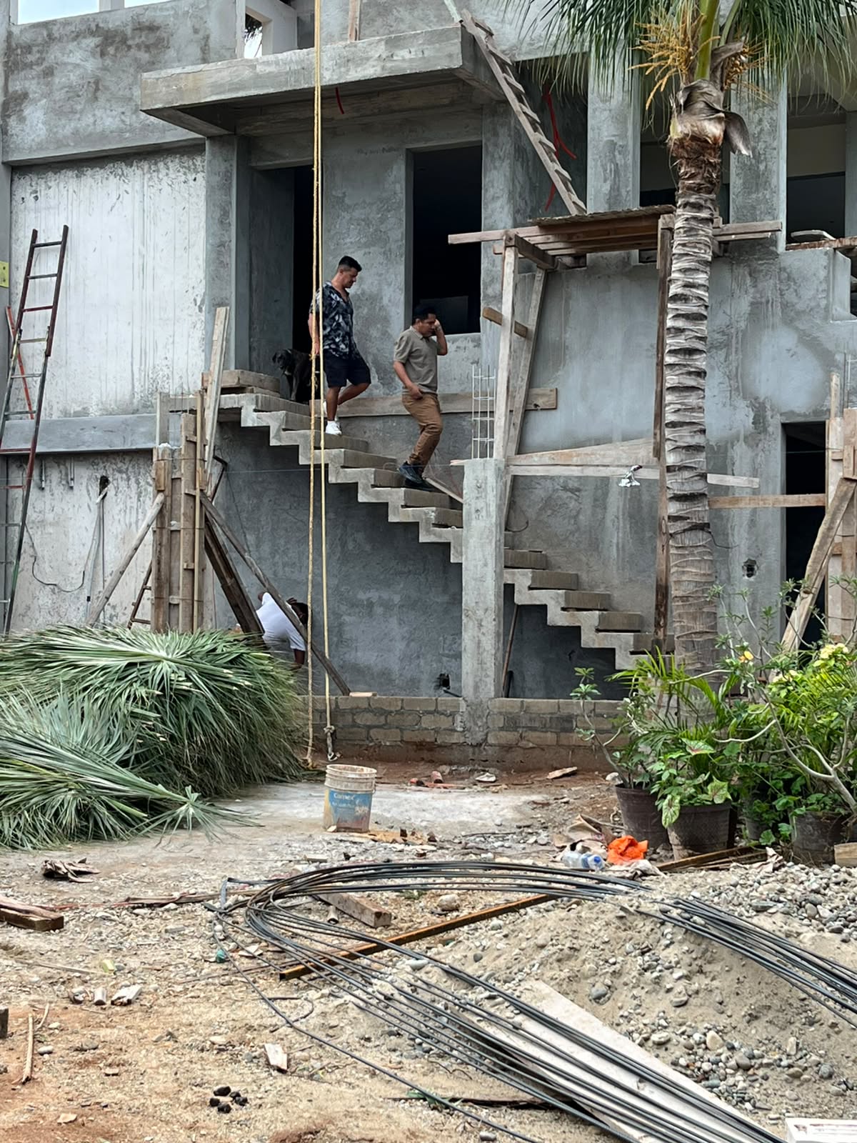 Proceso de construcción de Casa Rosa