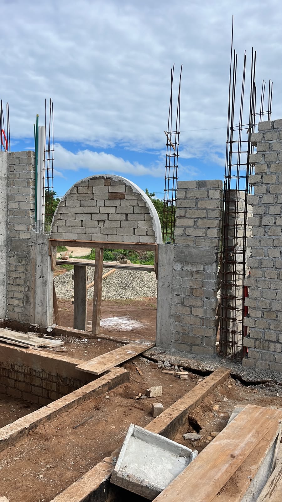 Proceso de construcción de Casa Rosa