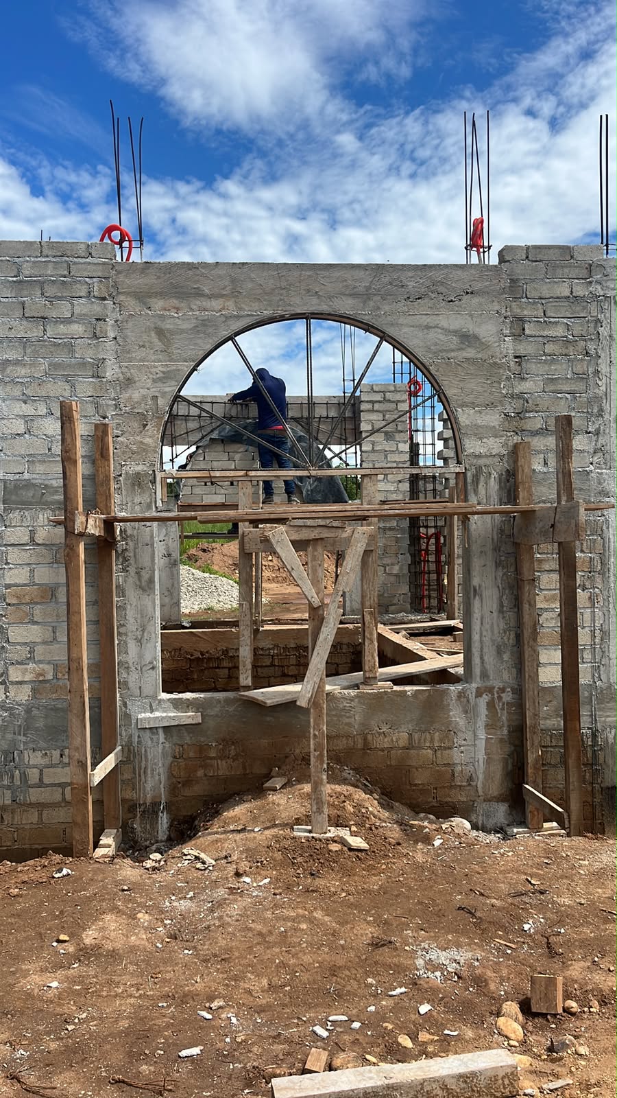 Proceso de construcción de Casa Rosa
