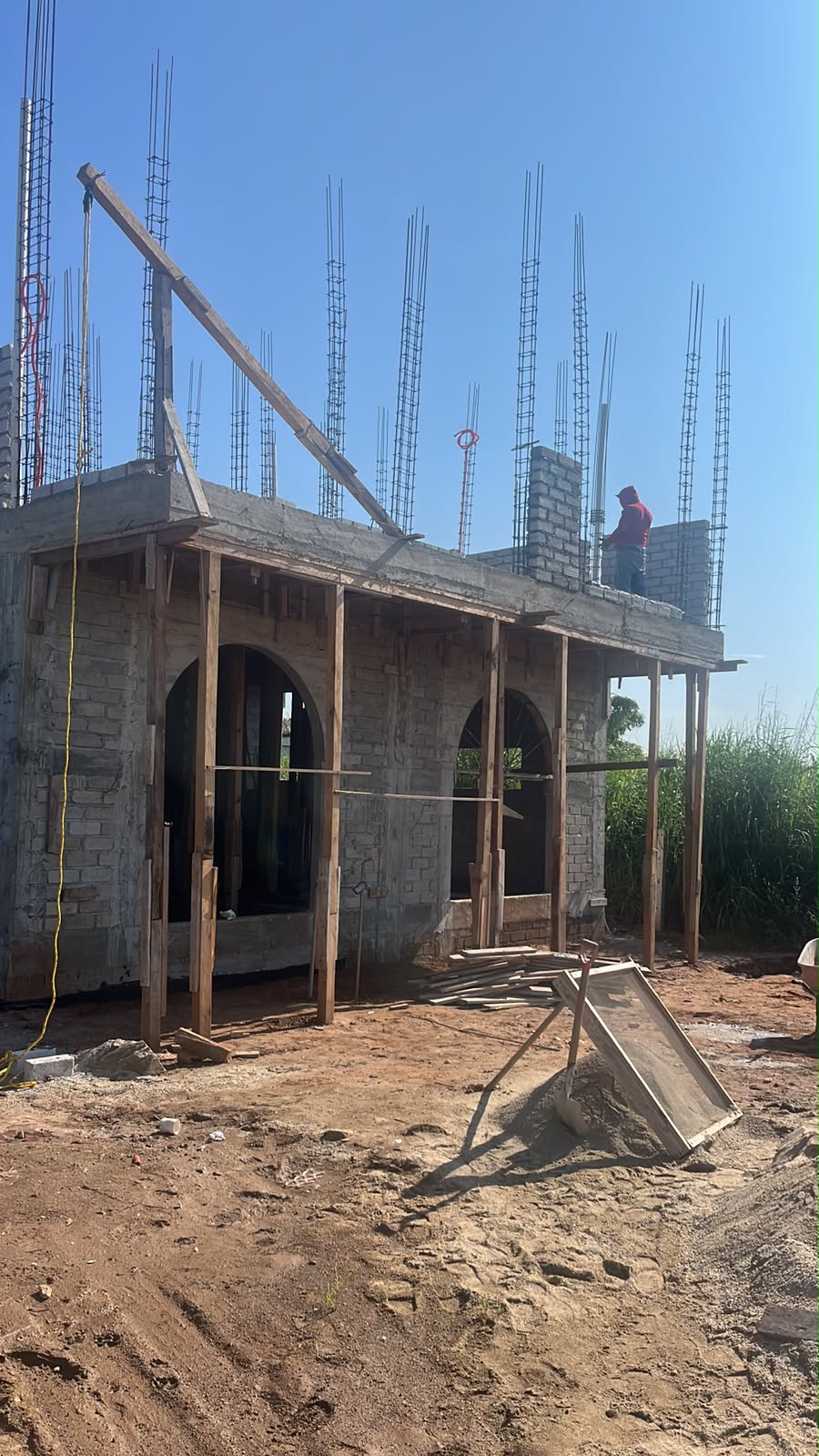 Proceso de construcción de Casa Rosa