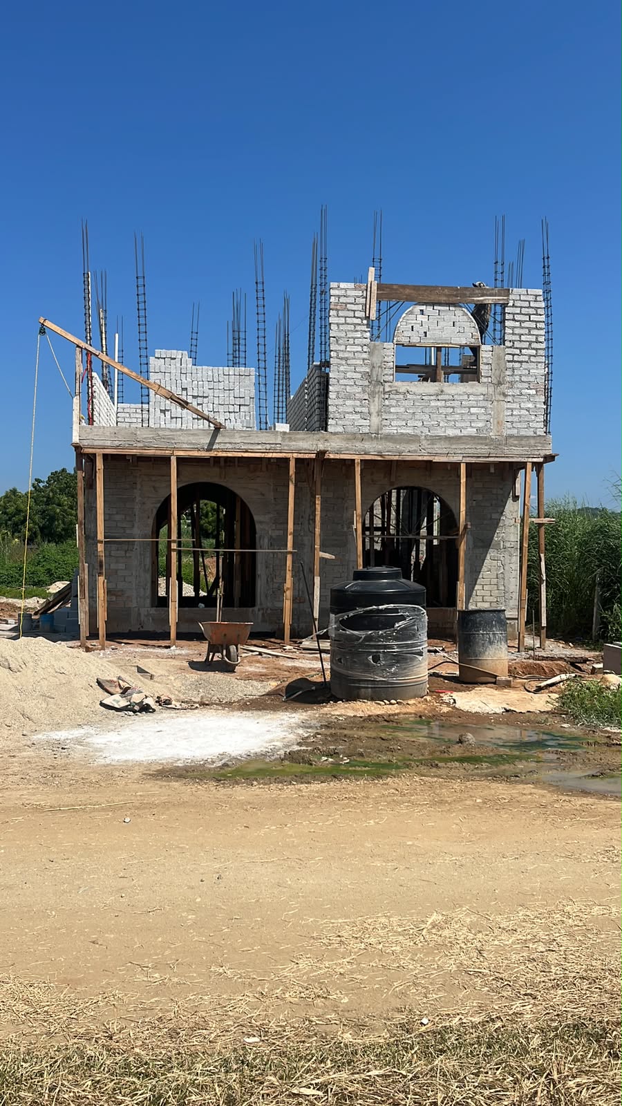 Proceso de construcción de Casa Rosa
